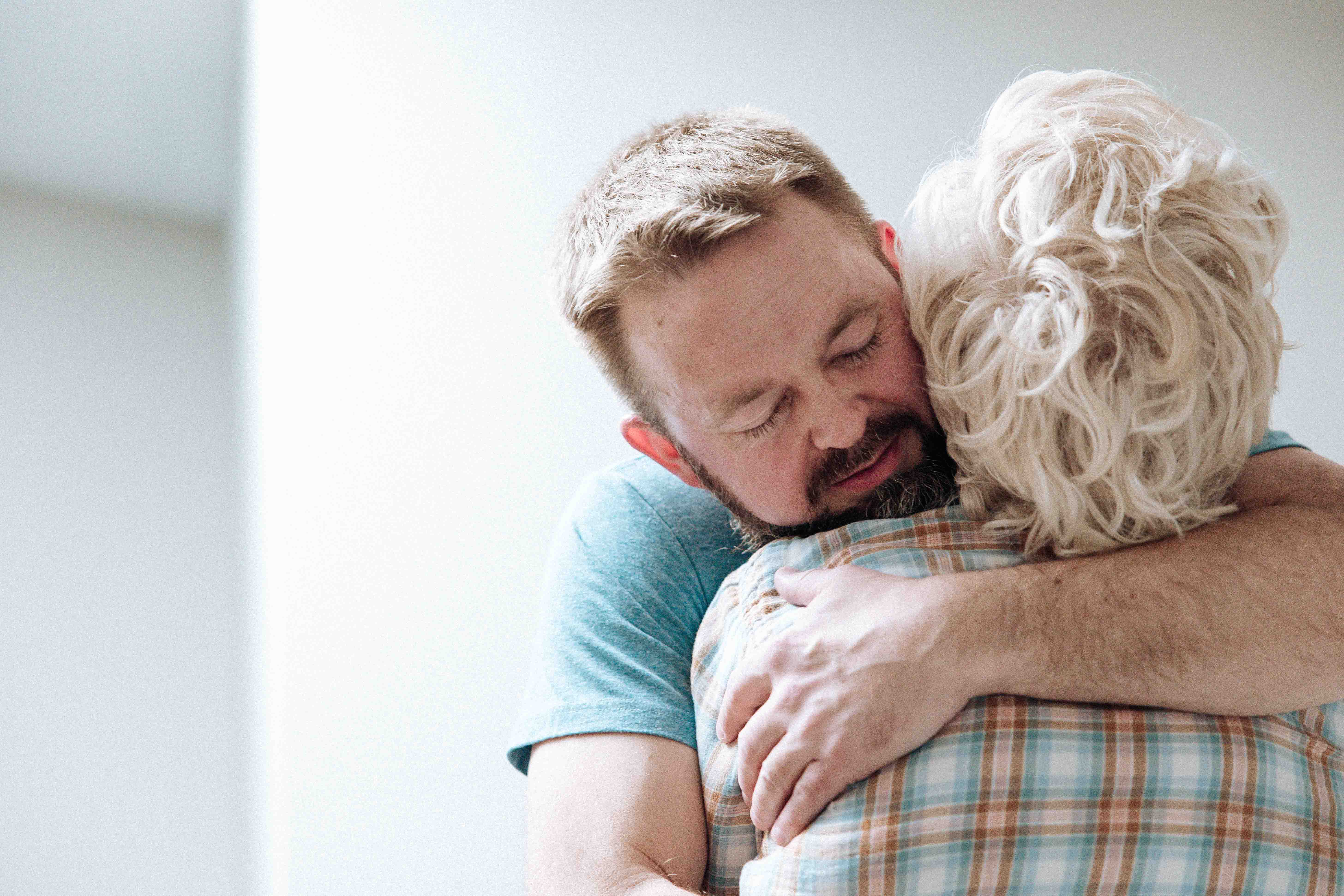 A warm, genuine embrace